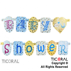 GUIR 4515 BABY SHOWER CIGUEA VARON x 1